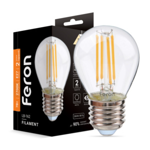 Світлодіодна лампа Feron Filament LB-162 7Вт E27 2700K