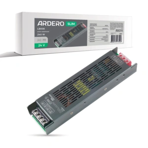 Блок живлення для LED стрічки Ardero LB008 24В 240Вт IP20 (80306)