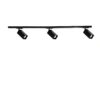 Трековий світильник на три плафони стельовий Track-3 Chime Q TL110-1000-3 Black