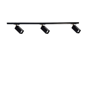 Трековий світильник на три плафони стельовий Track-3 Chime Q TL110-1000-3 Black