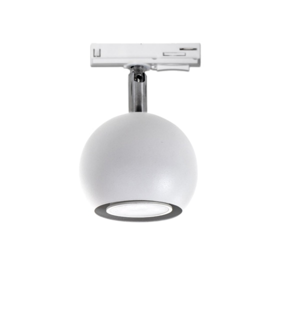 Трековий світильник стельовий Тrack Bowl GU10 TL90 White