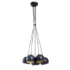 Люстра (світильник підвісний) Bowl С150-5 Black/Gold