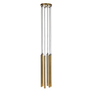Люстра (світильник підвісний) Chime G4 СD30-500-6 BrushGold