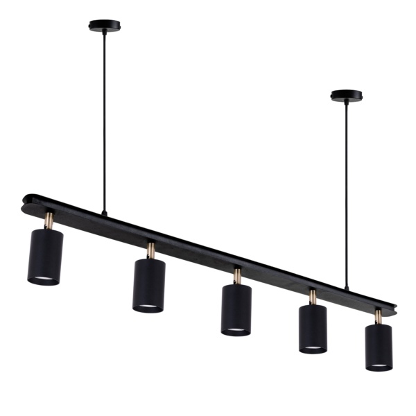 Люстра (світильник підвісний) Chime GU10 СL90-5 Black