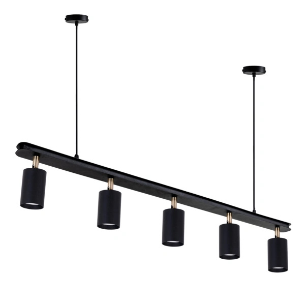 Люстра (світильник підвісний) Chime GU10 СL90-5 Black