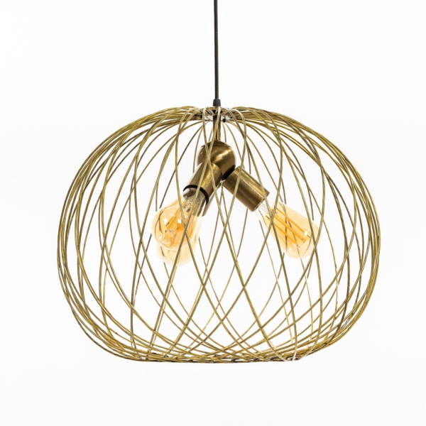 Люстра (світильник підвісний) Dome P460 AnticGoldL